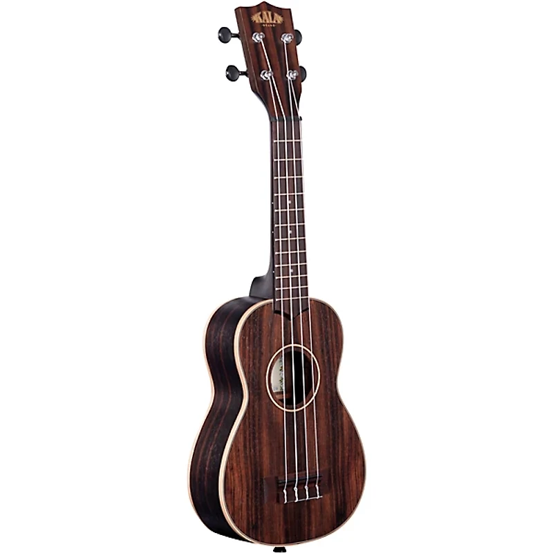 Kala KA-EBY-S Ebony Striped Soprano Ukulele Natural