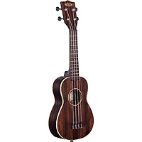 Kala KA-EBY-S Ebony Striped Soprano Ukulele Natural