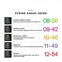 D'Addario NYXL1046 Light Electric Guitar Strings 3-Pack