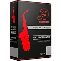 Gonzalez Classic Alto Saxophone Reeds Box of 10