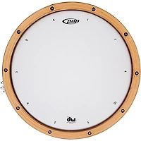 PDP by DW Limited-Edition Dark Stain Maple and Walnut Snare With Walnut Hoops and Chrome Hardware 14 x 7.5 in.