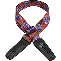 Lock-It Straps Bob Masse Rock Art Leather End Guitar Strap
