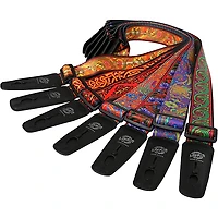 Lock-It Straps Bob Masse Rock Art Leather End Guitar Strap