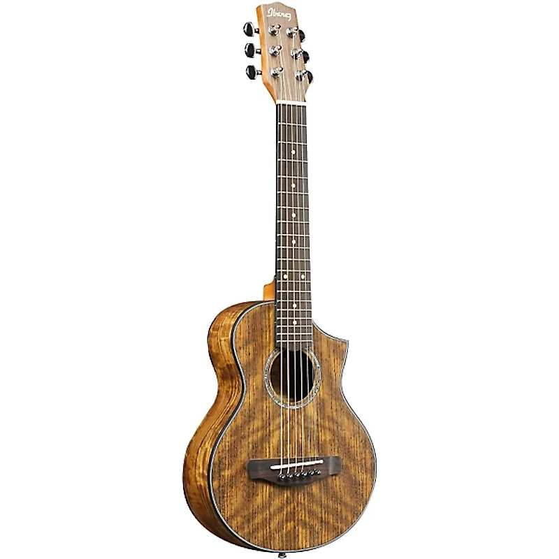 Ibanez EWP14OPN Exotic Wood Piccolo Acoustic Guitar Natural
