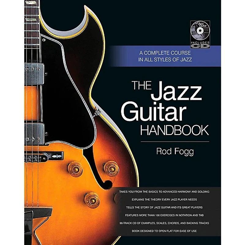 Backbeat Books The Jazz Guitar Handbook: A Complete Course in All Styles of Jazz