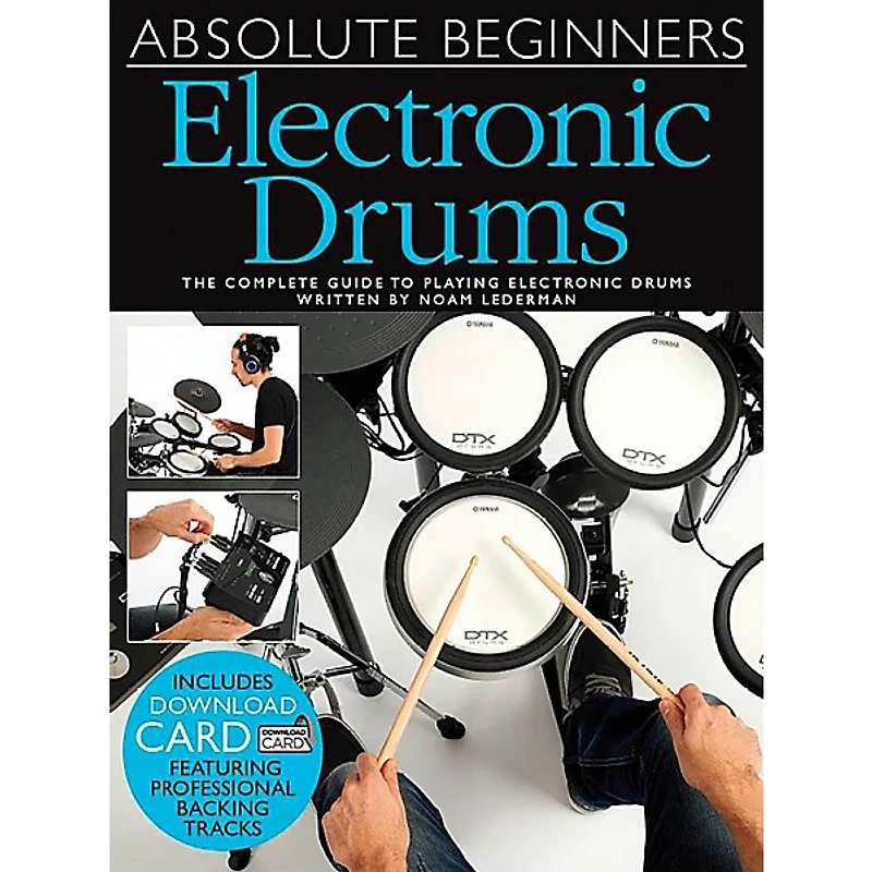 Music Sales Absolute Beginners Electronic Drums (Book/Online Audio)