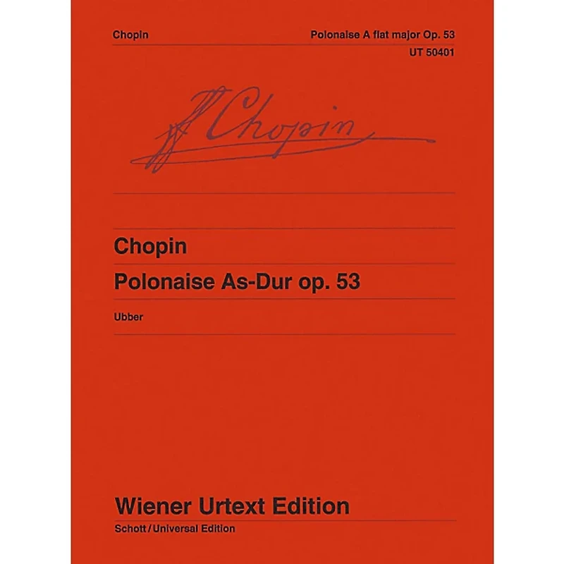 Carl Fischer Polonaise As-Dur Op. 53 - Piano