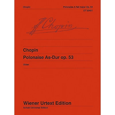 Carl Fischer Polonaise As-Dur Op. 53 - Piano