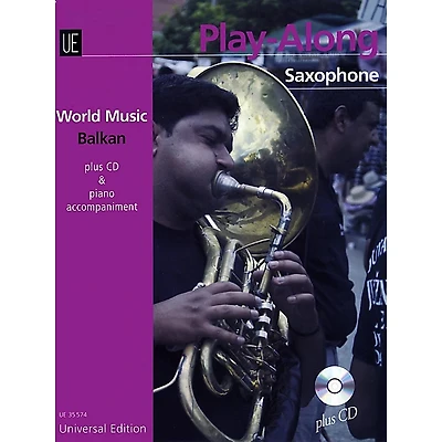 Carl Fischer Balkan Play-Along Book with CD - Saxophone with Accompaniment