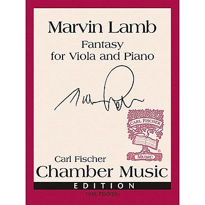 Carl Fischer Fantasy for Solo Viola and Piano