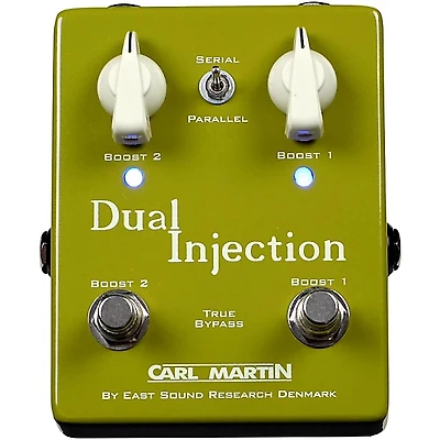 Carl Martin Dual Injection Overdrive Guitar Pedal