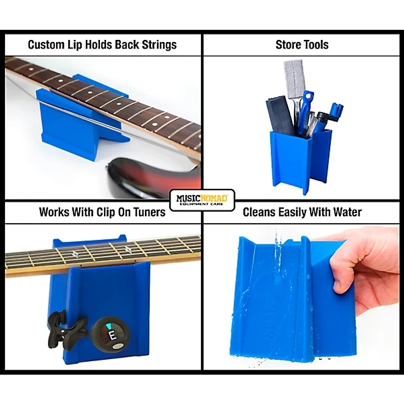 Music Nomad Premium Instrument Work Mat & Cradle Cube Kit