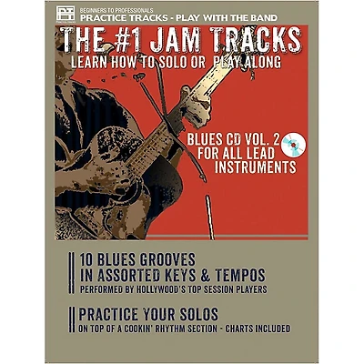 Practice Tracks Practice Trax Blues Volume 2 for All Lead Instruments