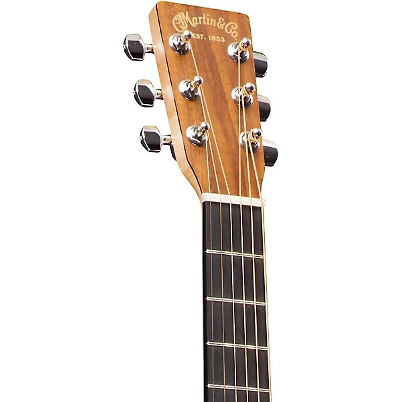 Martin X Series LX Koa Little Martin Left-Handed Acoustic Guitar Natural