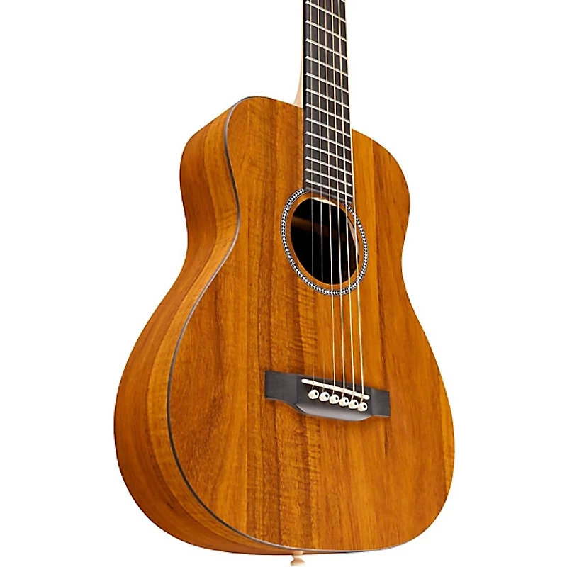 Martin X Series LX Koa Little Martin Left-Handed Acoustic Guitar Natural