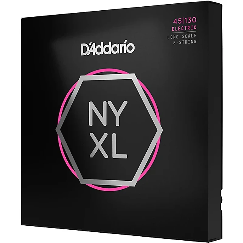 D'Addario NYXL45130 Gauge NPS Long-Scale Bass Strings