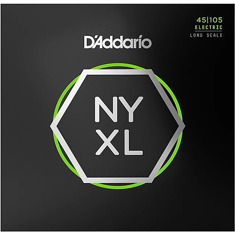 D'Addario NYXL45105 Gauge NPS Long-Scale Bass Strings