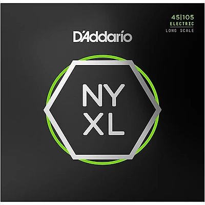 D'Addario NYXL45105 Gauge NPS Long-Scale Bass Strings