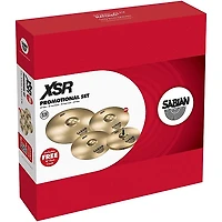 SABIAN XSR Series Performance Set With Free 18" Crash