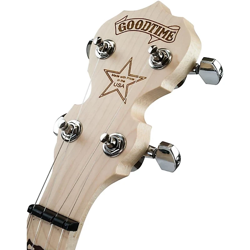 Deering Goodtime Piezo 5-String Acoustic-Electric Banjo Natural