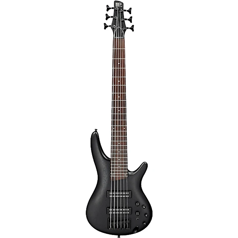 Ibanez SR306EB 6-String Electric Bass Guitar Weathered Black