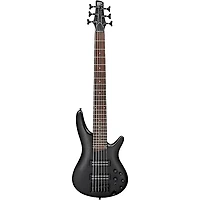 Ibanez SR306EB 6-String Electric Bass Guitar Weathered Black