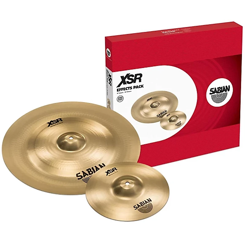 SABIAN XSR Effects Pack Cymbals