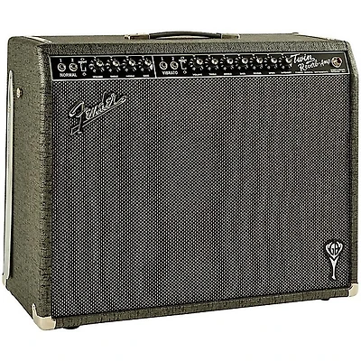 Fender GB George Benson Twin Reverb 2x12 Guitar Combo Amp Gray