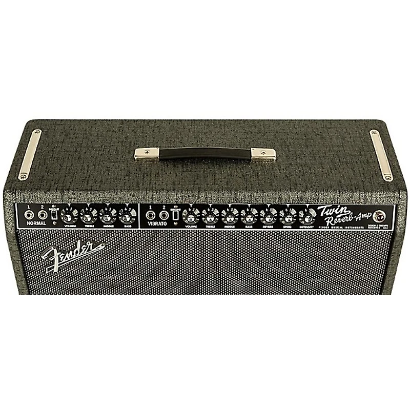 Fender GB George Benson Twin Reverb 2x12 Guitar Combo Amp Gray