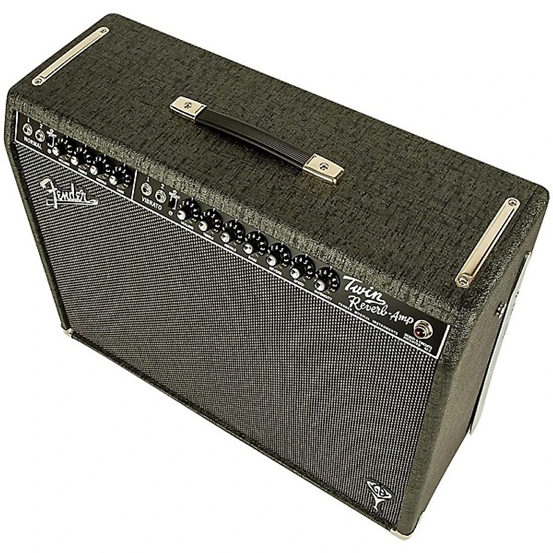 Fender GB George Benson Twin Reverb 2x12 Guitar Combo Amp Gray