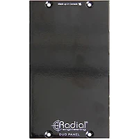 Radial Engineering Duo 500 Series Double Wide Filler Panel