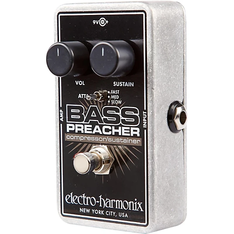 Electro-Harmonix Bass Preacher Compressor/Sustainer Effects Pedal