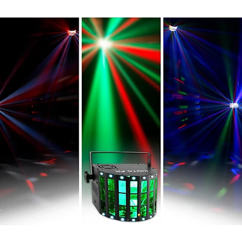 CHAUVET DJ KINTA FX Derby Party Light Effect with Laser, LED, Strobe
