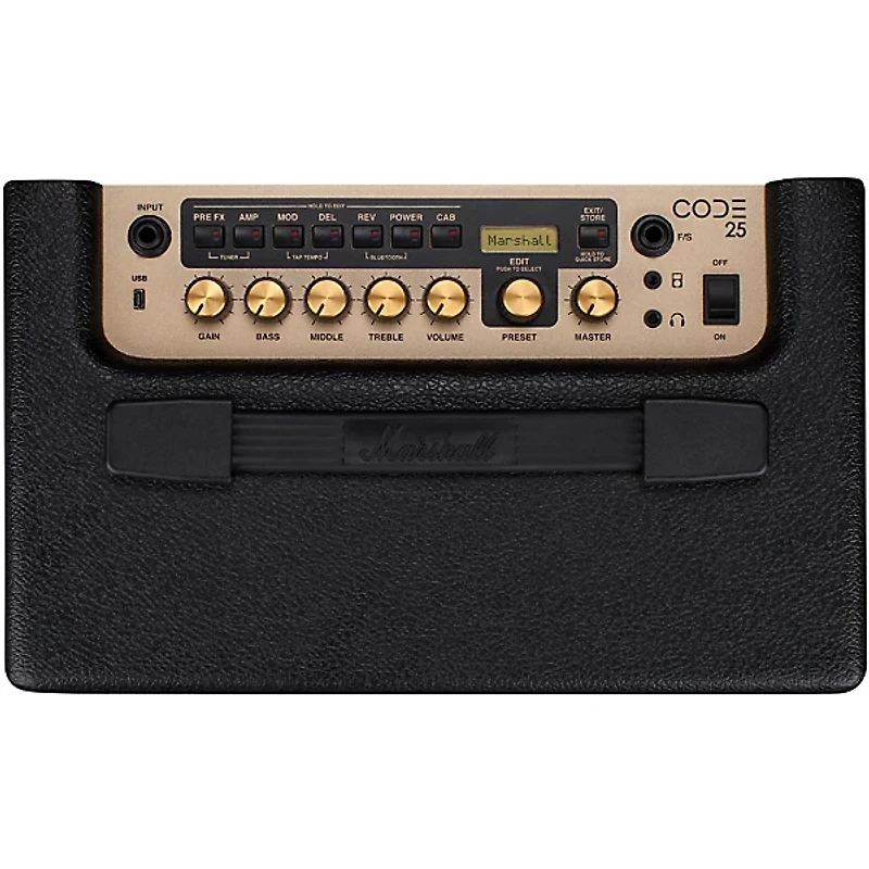 Marshall CODE25 25W 1x10 Guitar Combo Amp - Black