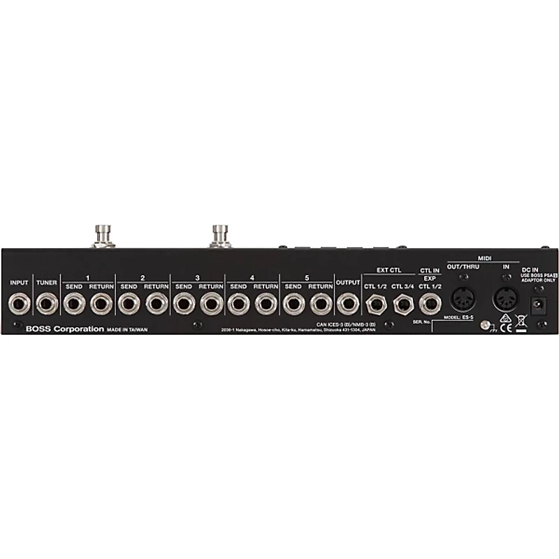 BOSS ES-5 Effects Switching System Guitar Amplifier Footswitch