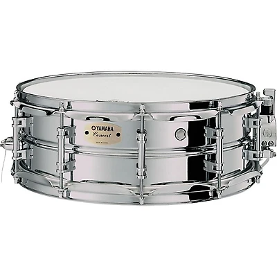 Yamaha Intermediate Concert Snare Drum; 1.2mm Chrome-Plated Steel Shell
