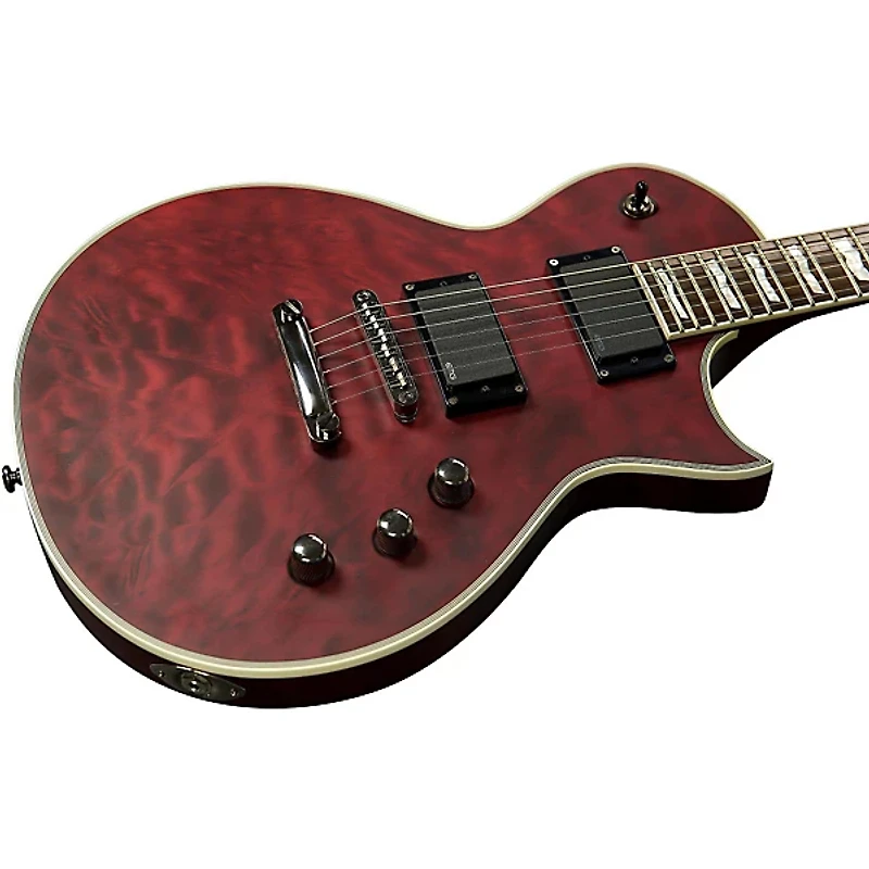 ESP LTD EC-401QM Electric Guitar See-Thru Black Cherry Sunburst