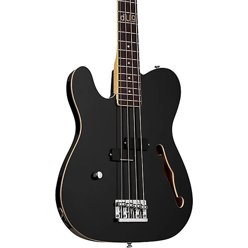 Schecter Guitar Research dUg Pinnick Signature Baron-H Left-Handed Electric Bass Black