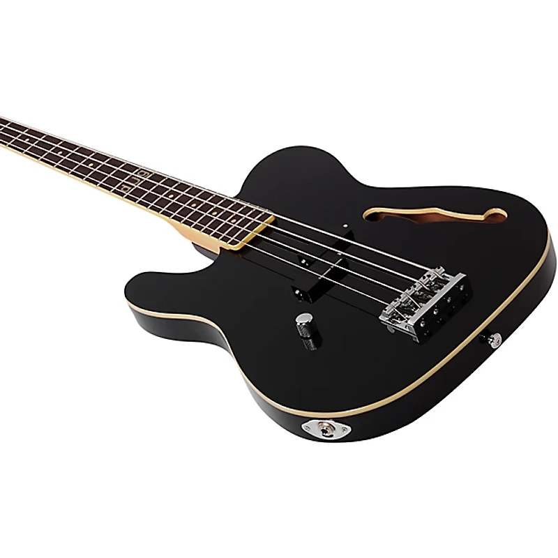 Schecter Guitar Research dUg Pinnick Signature Baron-H Left-Handed Electric Bass Black