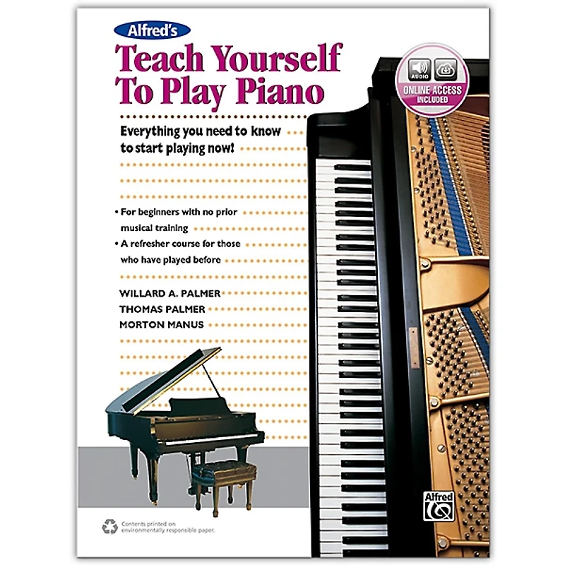 Alfred Alfred's Teach Yourself to Play Piano (Book/Online Audio)