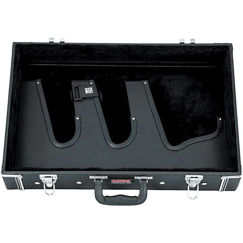 Gator Gig-Box Jr. Pedal Board/Guitar Stand Case with Power Black