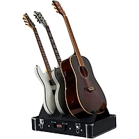 Gator Gig-Box Jr. Pedal Board/Guitar Stand Case with Power Black