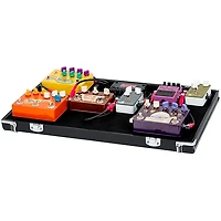Gator Gig-Box Jr. Pedal Board/Guitar Stand Case with Power Black