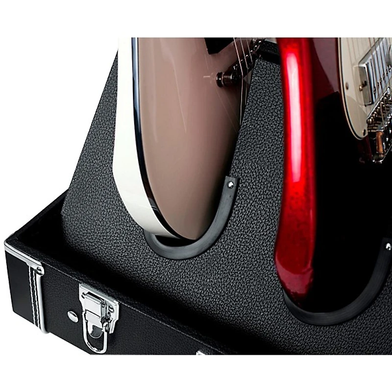 Gator Gig-Box Jr. Pedal Board/Guitar Stand Case with Power Black