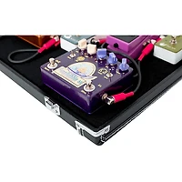 Gator Gig-Box Jr. Pedal Board/Guitar Stand Case with Power Black