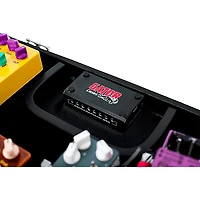 Gator Gig-Box Jr. Pedal Board/Guitar Stand Case with Power Black