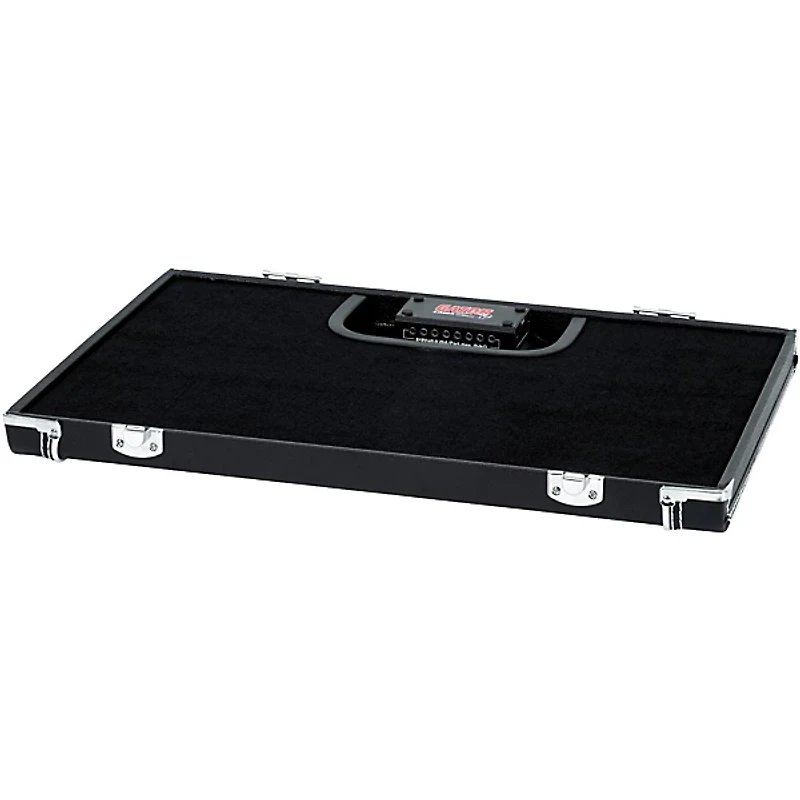 Gator Gig-Box Jr. Pedal Board/Guitar Stand Case with Power Black