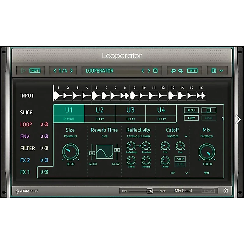 SUGAR BYTES Looperator Intelligent Looping Plug-in (Download)