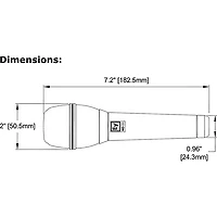 Electro-Voice ND86 Dynamic Supercardioid Vocal Microphone