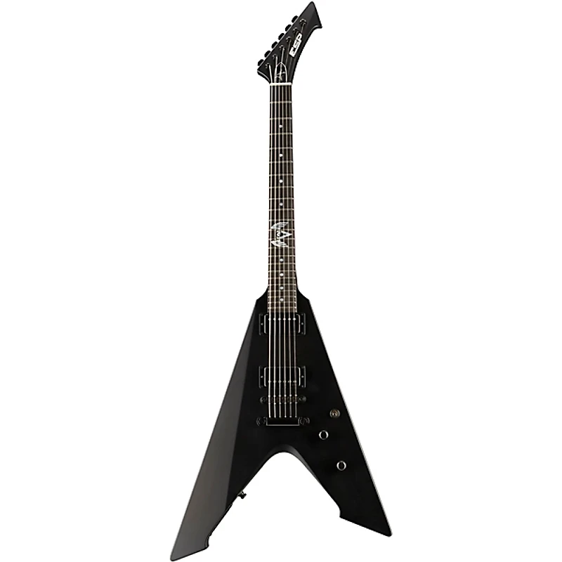 ESP James Hetfield Signature Vulture Electric Guitar Satin Black